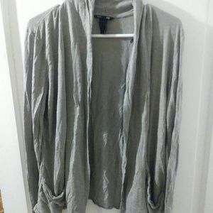 Open cardigan grey size M